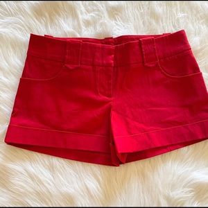 Sexy red hott shorts